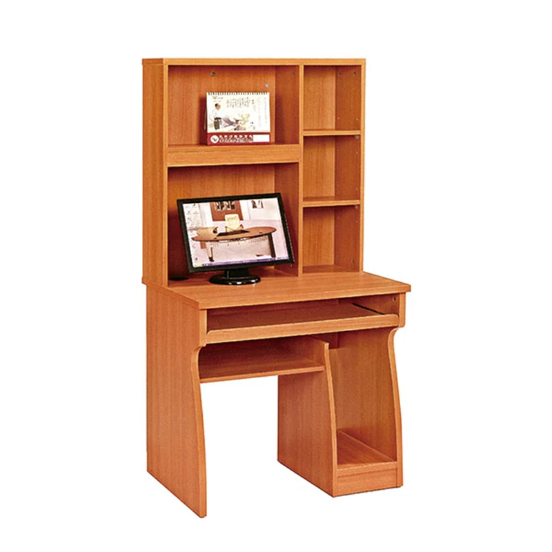 
home desk modern adjustable desktop corner computer table with bookshelf 