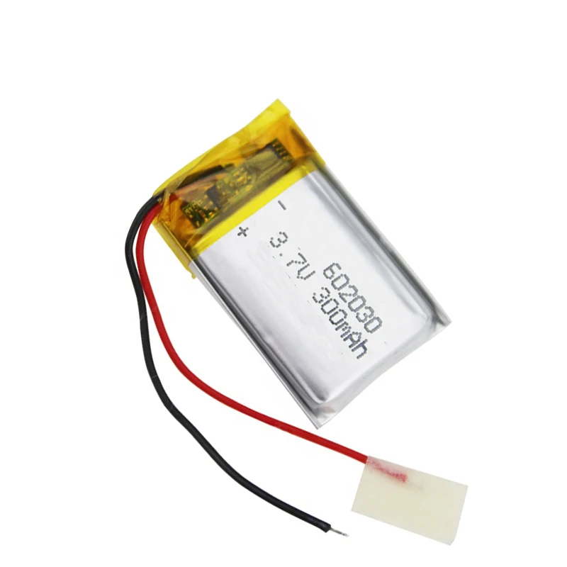 Одобренная WERCSmart 3 7 V 300mah литий-полимерная батарея 602030 перезаряжаемая