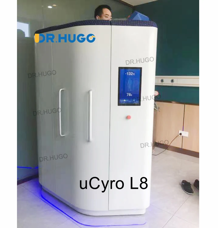 DR.HUGO uCyro L8 Full Body Cryotherapy chamber cryogenic equipment Fat Freezing Cold Therapy Device Body Cryotherapy Chamber