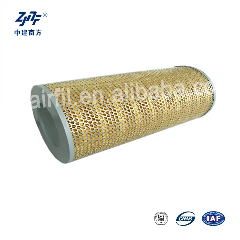 H13 H14 industry factory Cylindrical round air Hepa cartridge Filter for hvac Purifier with Glassfiber PP PET