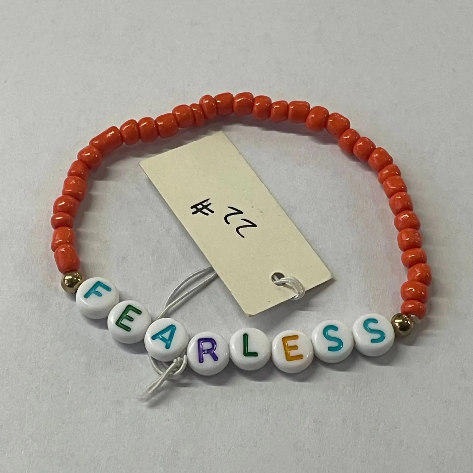 2024 Taylor bracelet foreign trade explosive can be customized English name Logo letter bracelet glass rice bead bracelet