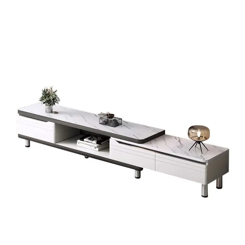 Premium Quality   Tv Stand Bright Black Wholesale Cabinet With Doors Luxury Living Room Home Furniture