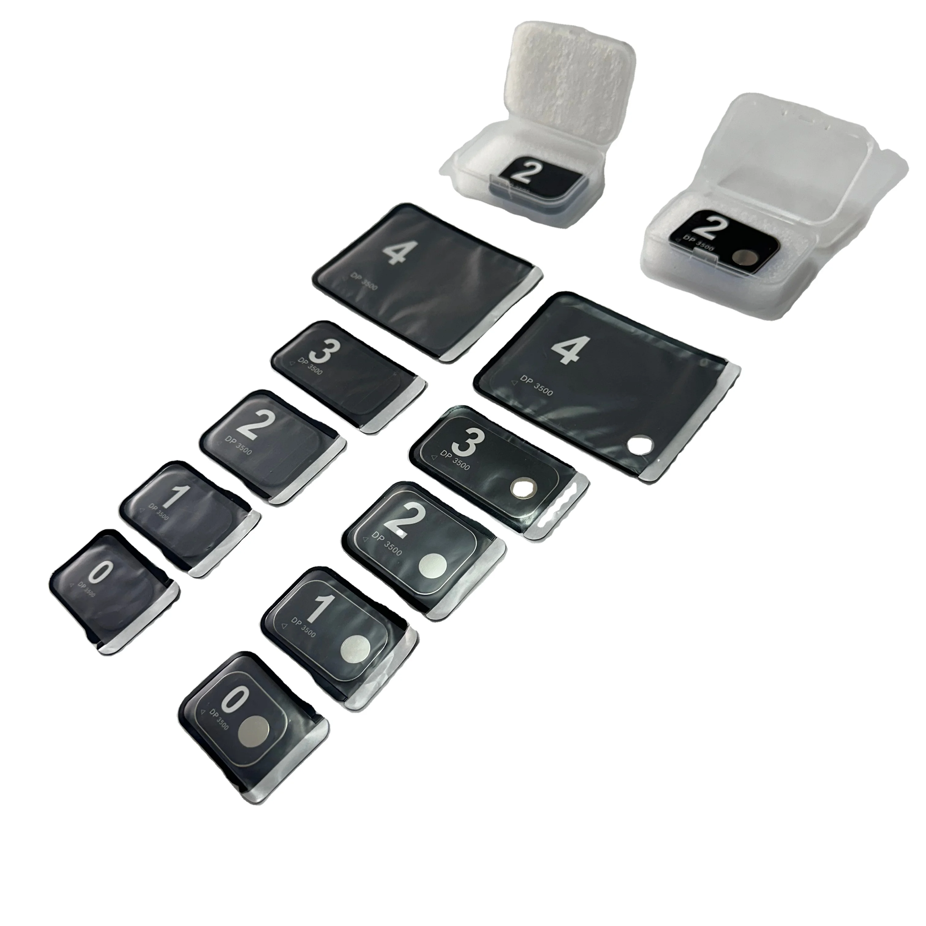 Digital Dental X-ray PSP Scanner Plate/Sensor Phosphor Plate/0# 1# 2# 3# 4# Imaging Plate for Sirona scanner