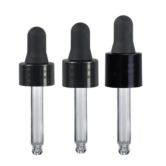 18/410 Glass pipette dropper bottle cap for essential oil