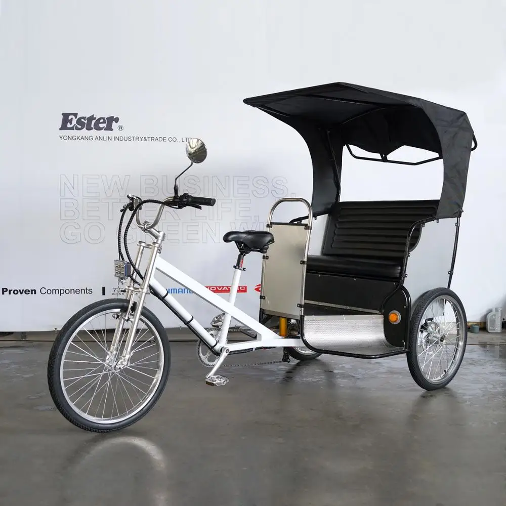 Classic Taxi 3 wheel Adult Electric Pedicab E Pedicab