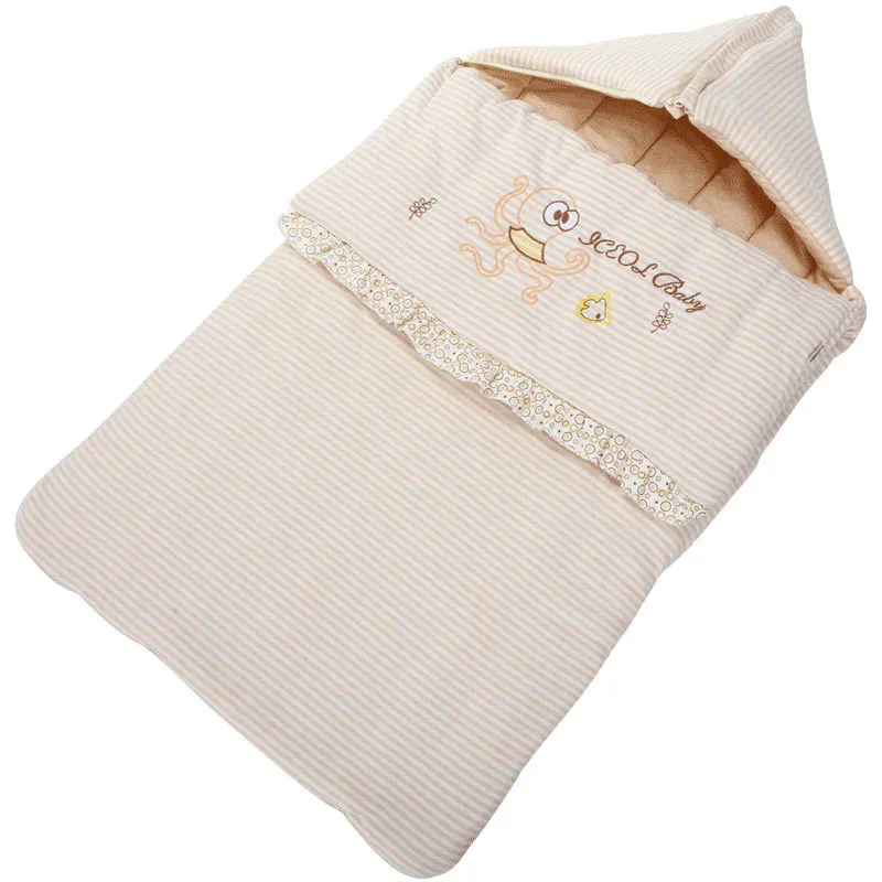 SEAMIND Air Conditioning Room Integrated Color Cotton Sleeping Bag Baby Spring Autumn Kick proof Envelope style