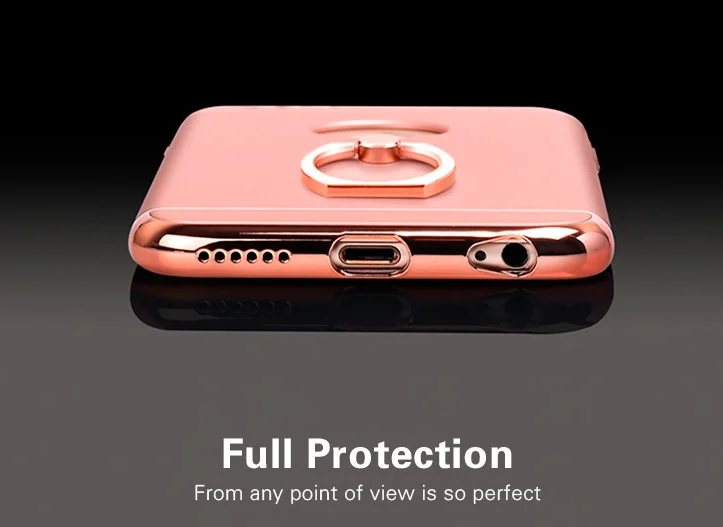 
Shockproof Case for iPhone 7 6 6s 8 Plus X 5 5s se Silicone and Hard PC Back Cover With Car Holder 