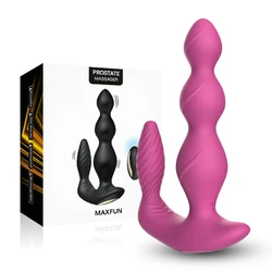 Wireless Remote Control Best Home Gay Anal Toys Plug Prostate Massager Vibrate Masturbator Sex Tool for Couple
