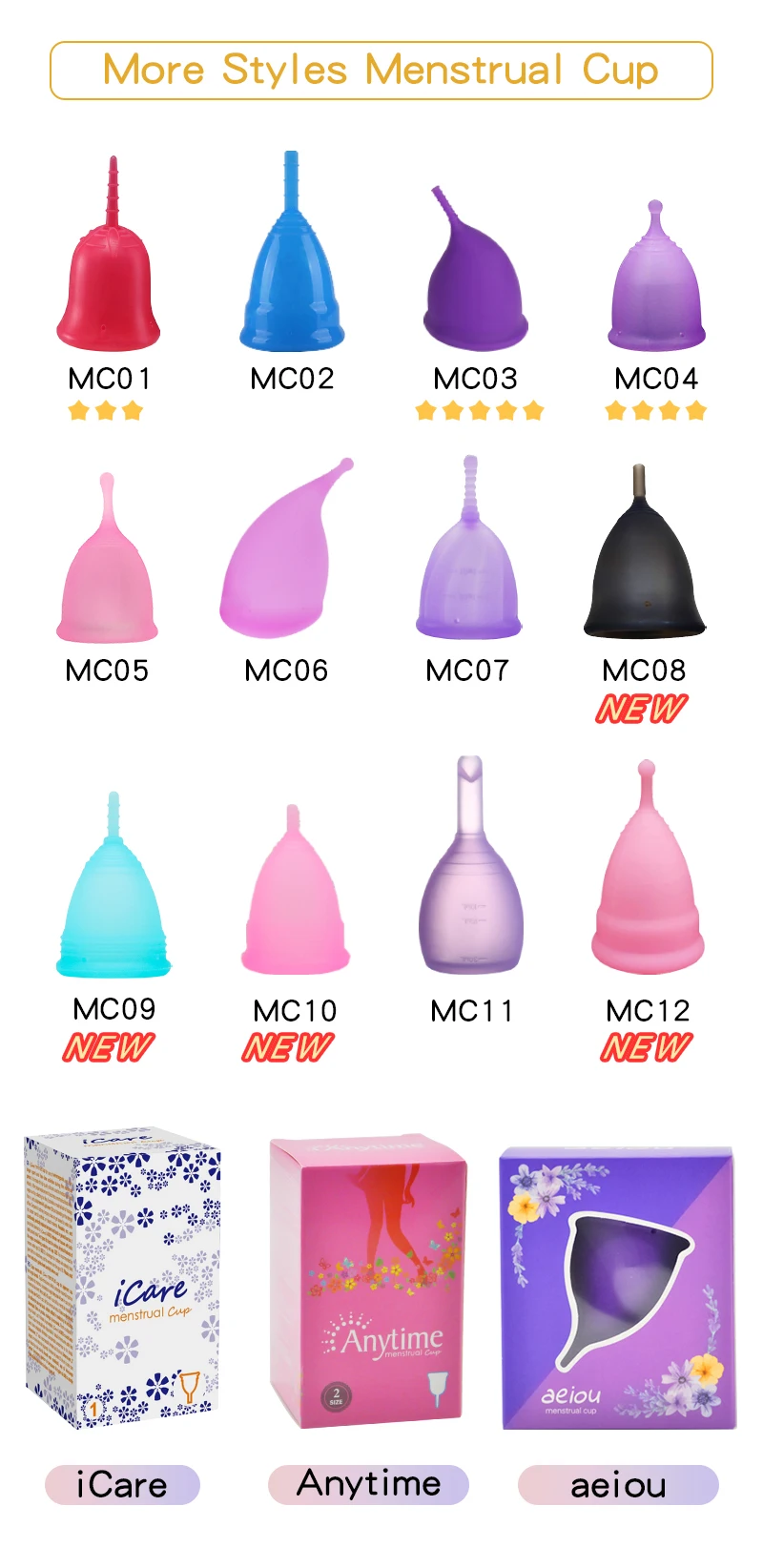 2021 Wholesale Most Popular Vagina Period Cup Private Label Wash Silicone Reusable Foldable Funnel Menstrual for Low