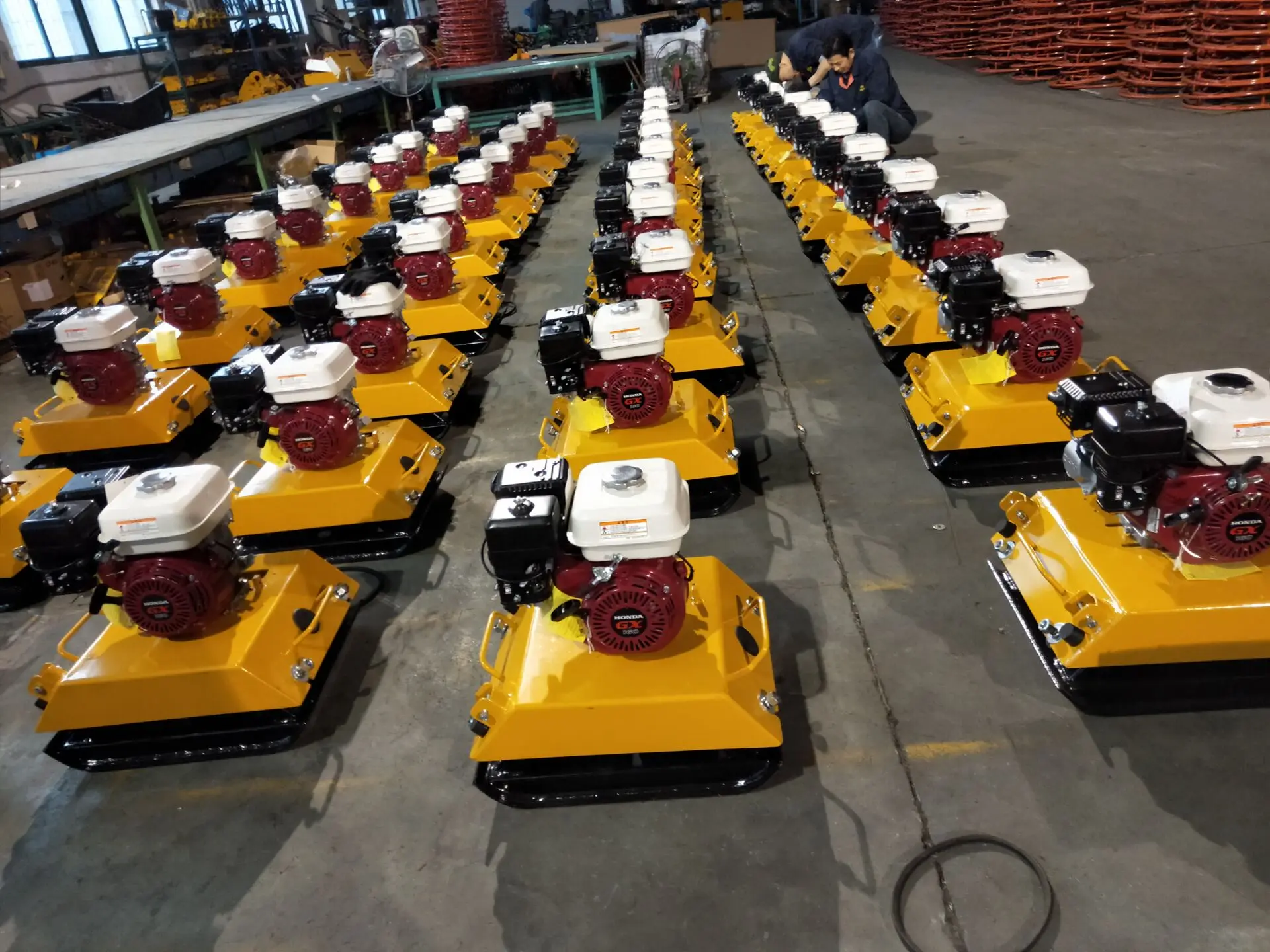 Hand Held Gasoline Engine Powered Sand Gravel Asphalt Road Soil Compactor Machine Vibrating Plate Compactor