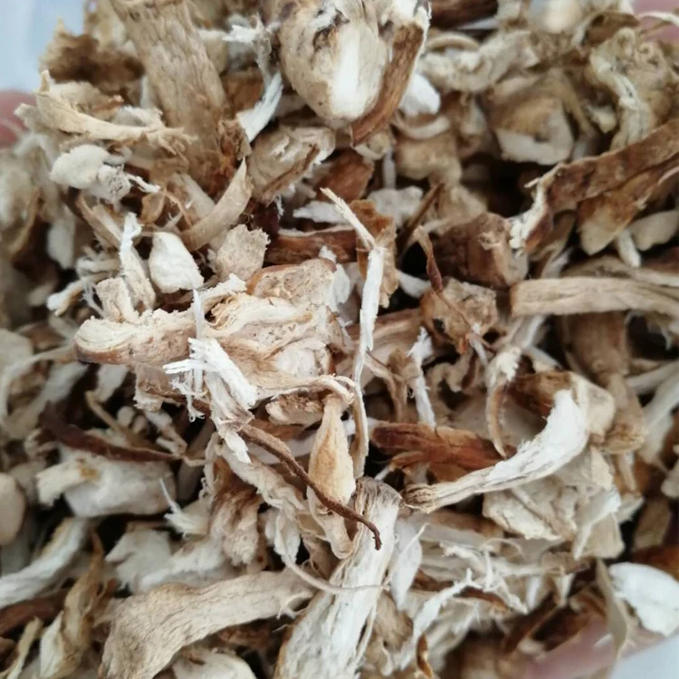 Сушеный измельченный стебель грибов шиитаке, стебель грибов, сырье для растительного мяса, вегетарианское блюдо, Вегетарианское мясо