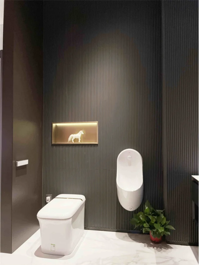 2023 AXENT Automatic Public WC Toilet  Wall Mounted Ceramic Automatic Wall Mounted Water-saving Ceramic Auto Sensor Urinal