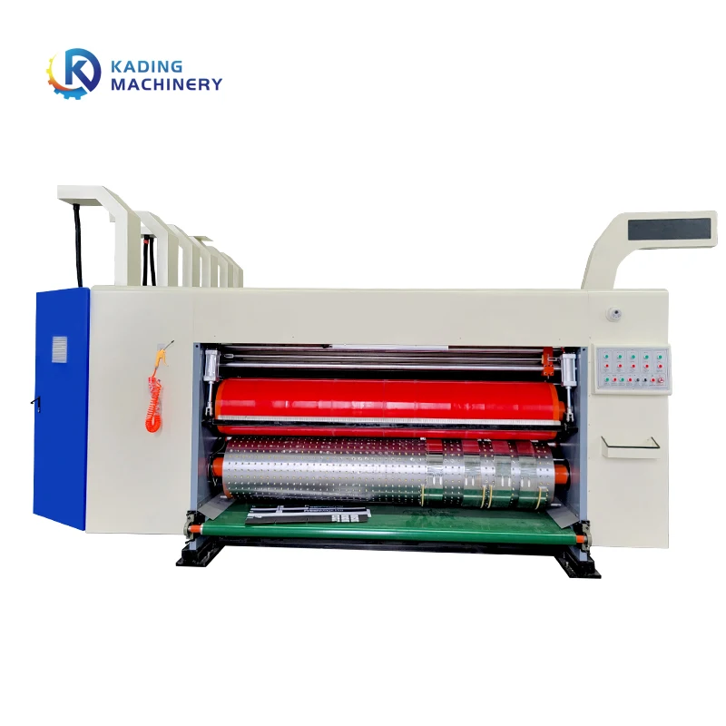 Automatic Free pressure Flexo Printer Slotter Rotary Die Cutter Carton Printing Slotting Die Cutting Machine For CorrugateCarton