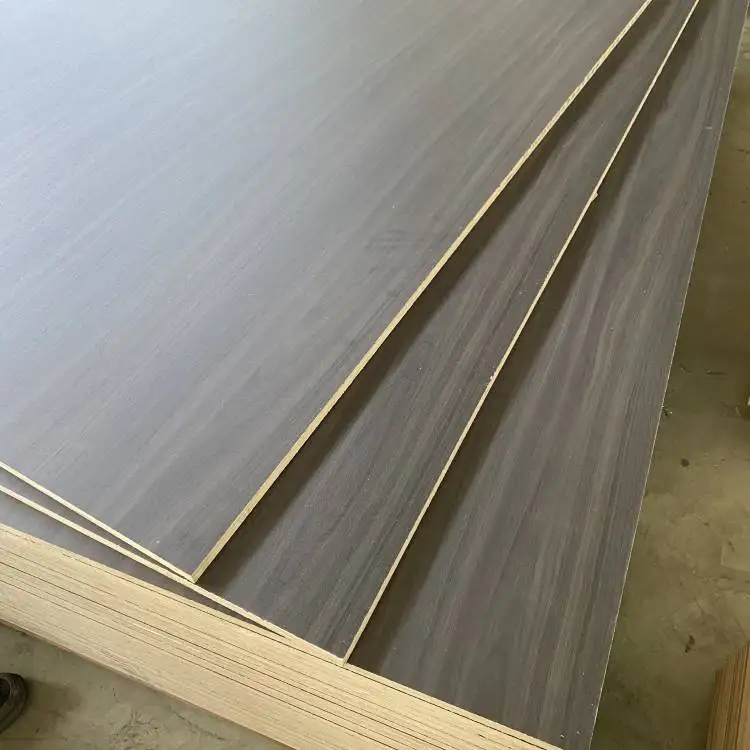 Cheap cabinet plywood 3mm 4mm 6mm melamine faced board for furniture