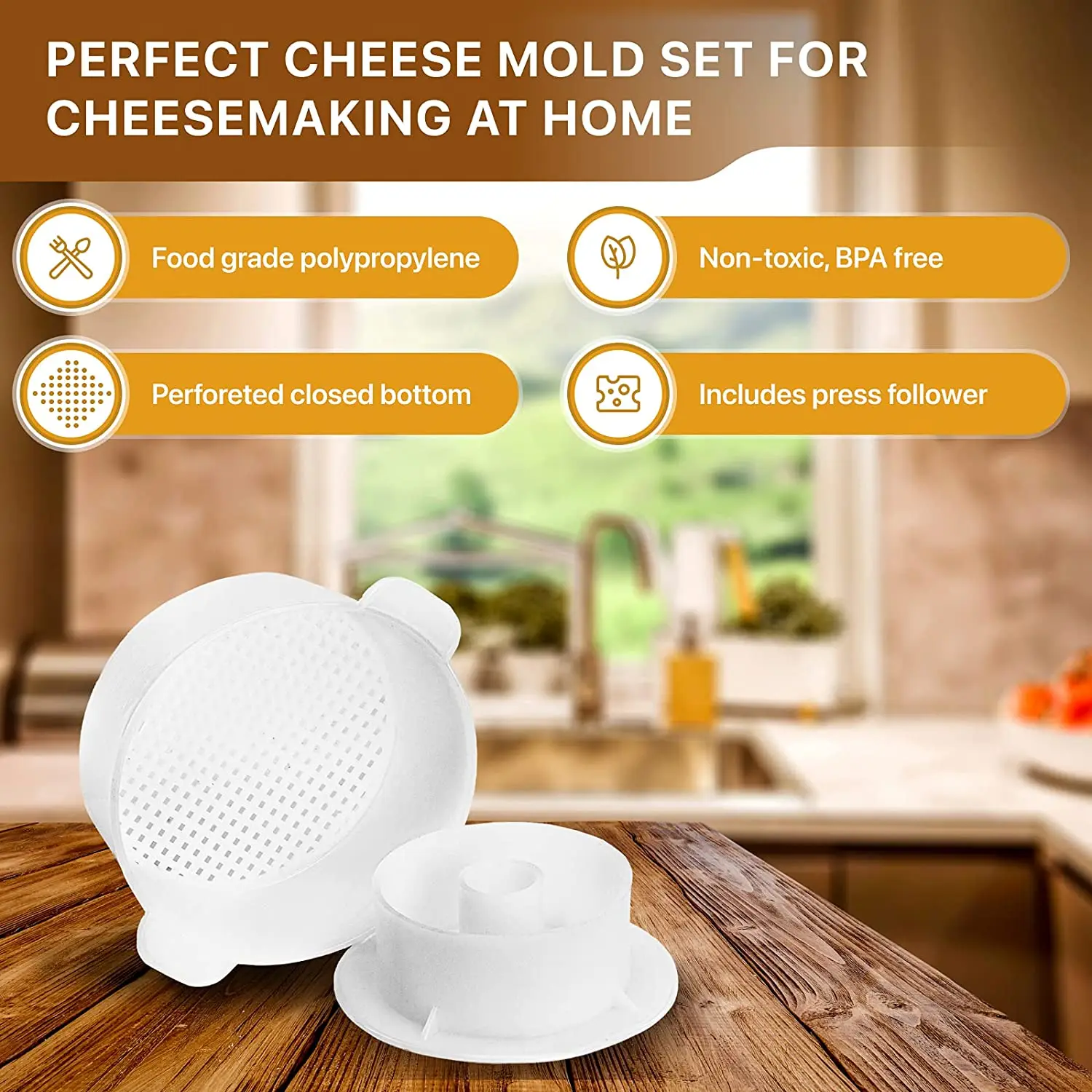 cheese Making Kit cheese Making Supplies cheese Set for Press Reusable