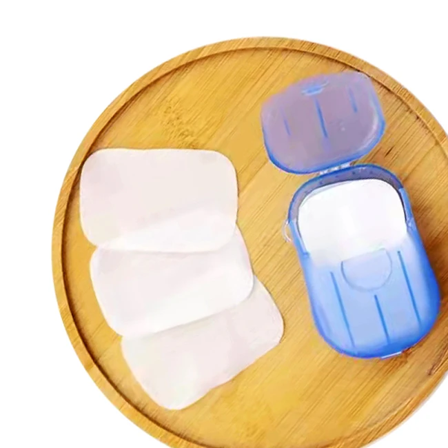 Одноразовая мини-мыльная бумага для путешествий