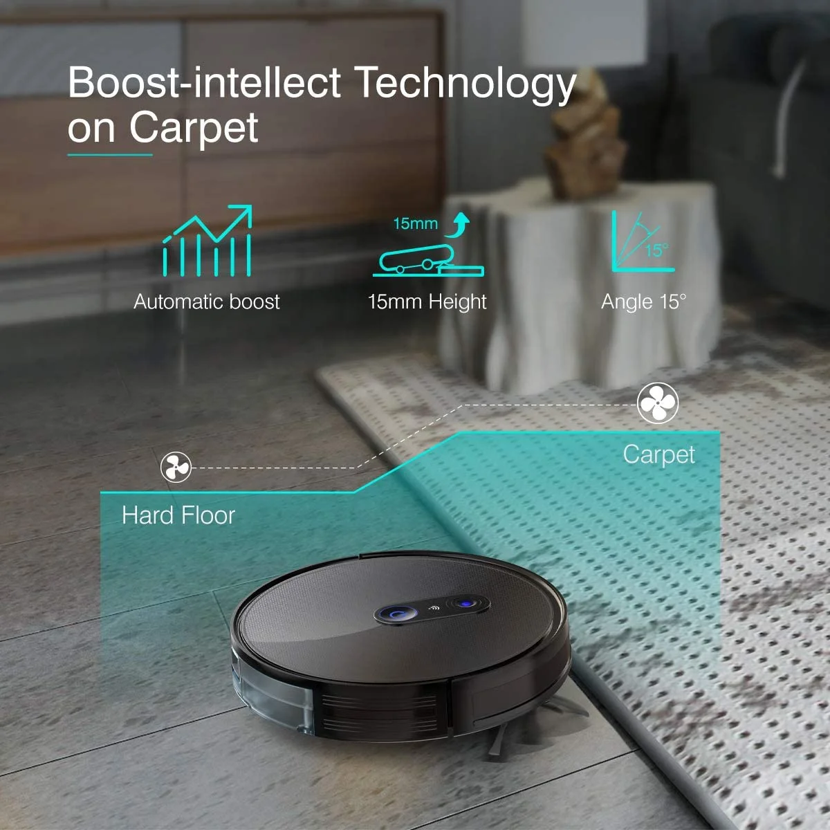 2022 Hot sales China Manufacturer Robot Vacuum 6 in 1 with Remote