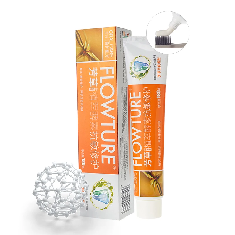 OEM Private Label Anti Sensitive Nano Hydroxyapatite Enzyme Mint Flavor Toothpaste Manufacturer