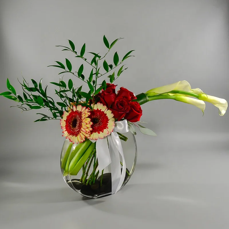 Гравированная 2019 новая плоская прозрачная стеклянная миска для рыбы с логотипом на заказ приветствуется OEM