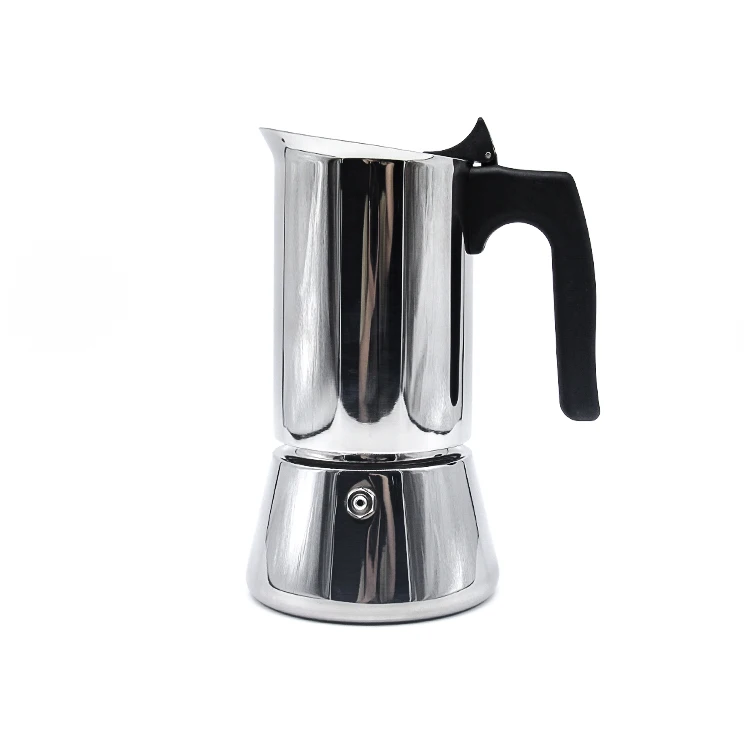 Promotional Wholesale Moka Espresso Machine Stainless Steel Portable Coffee Maker