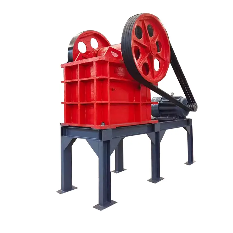 Vehicle oil and electric jaw crusher Gravel gold ore coarse crusher