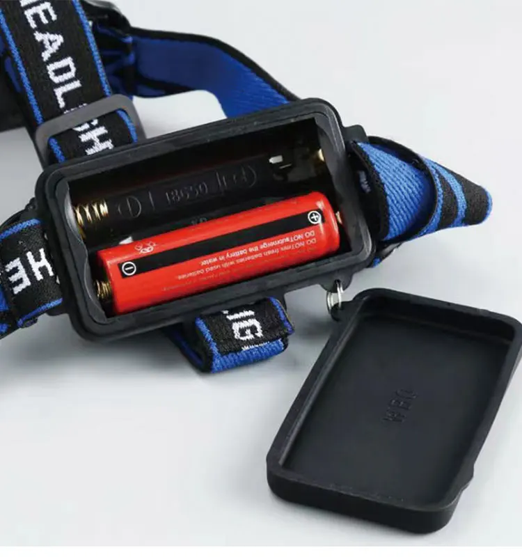 USB Rechargeable Hot sale Outdoor Headlight Waterproof T6 LED Camping Headlamp Head Torch Flashlight for Fishing Hunting