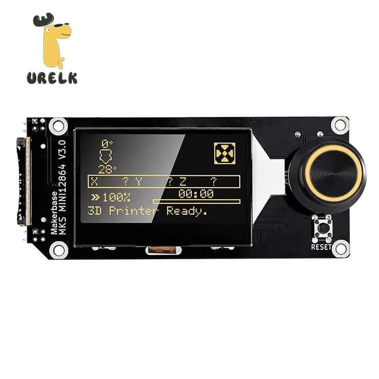 MKS MINI12864 V3 ЖК-дисплей смарт-экран вставка SD-карта фронтальный/боковой дисплей контроллер 3D-принтер запчасти для SKR VORON мини-12864