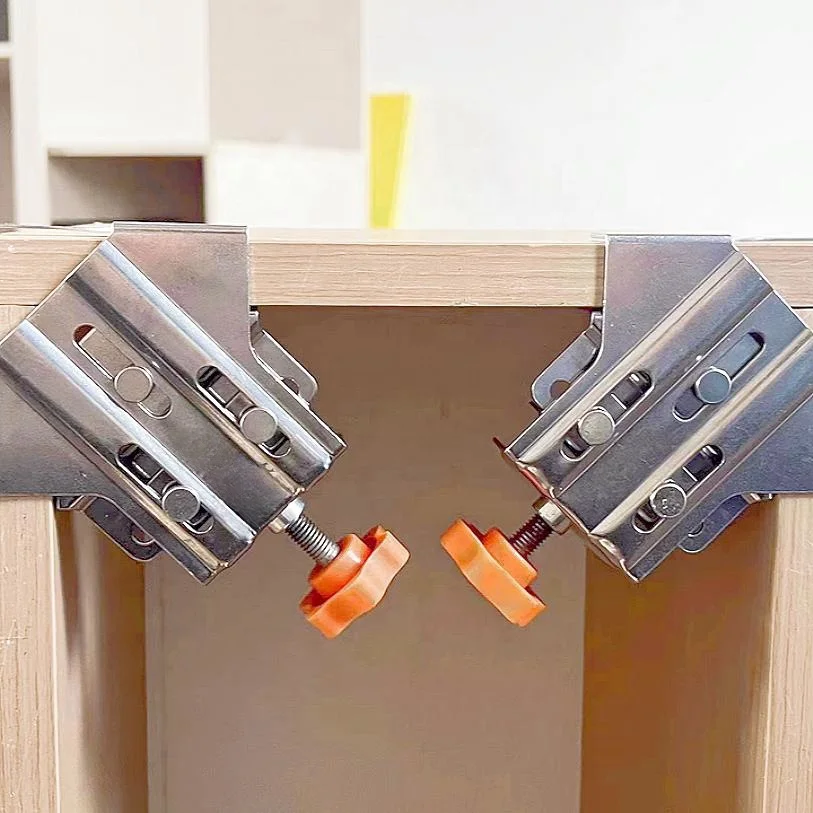 Hot Selling Stainless Steel Right Angle Clamp Woodworking Clamp Adjustable T-Clamp