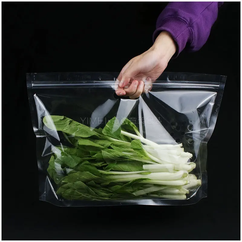 Eco friendly plastic bag for vegetable packaging