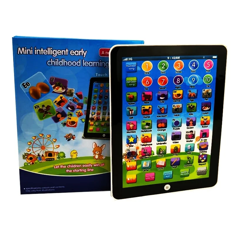 Wholesale Children Kids Laptop Educational Intelligent baby learning toys tablet for kids funny Science early education machine