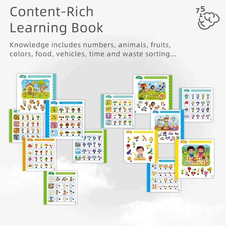 Kids English Learning Machine For Early Education With Reading Y-pen Smart Digital Talking Pen Reading E-book Toys