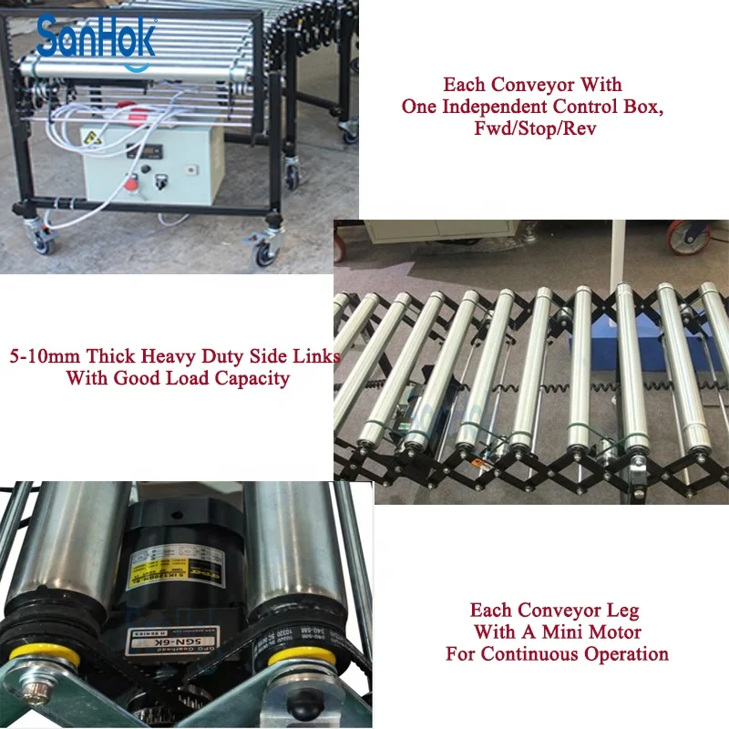 Solid And Durable Heavy Duty O-Ring Belt Flexible Powered Conveyors For Tea Bag Transport