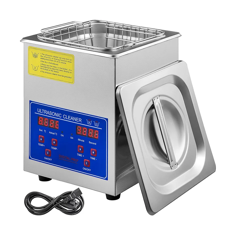 OGMIE 3 Days 2L Stainless Steel ultrasonic Wash Bath For Jewelry Denture Parts Glasses record cleaner ultrasonic