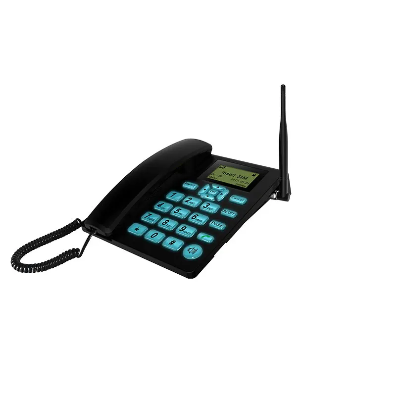2G 3G GSM фиксированный беспроводной телефон с двумя SIM-картами и настольным беспроводным телефоном MP3 настраиваемое производство FWP