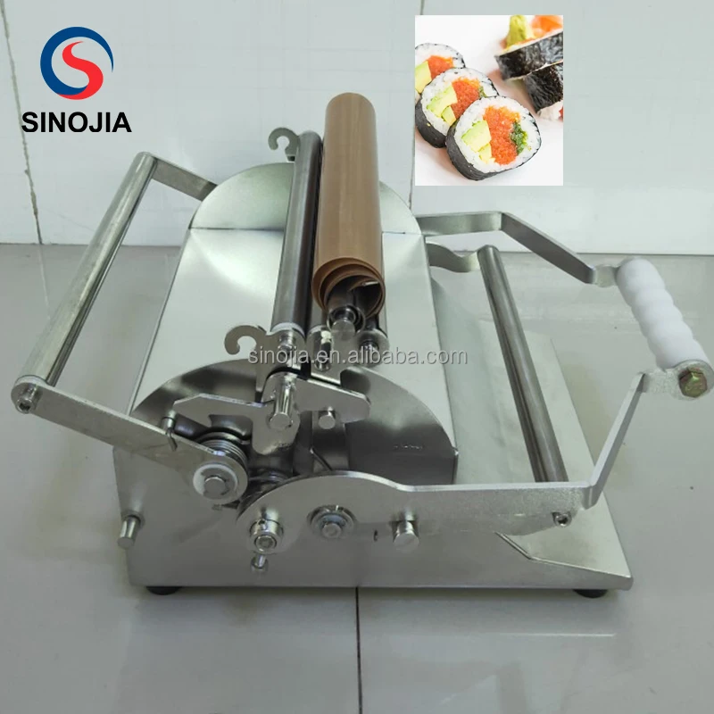 Easy Operate Square Sushi Machine / Japanese Automatic Sushi Rice Ball Making Machine