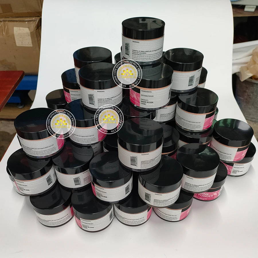 OEM Nail Art Products Powder Dip Set Ema Monomer Glitter Bulk Wholesale Nude Pink Acrylic Powder For Professional Nails Salon