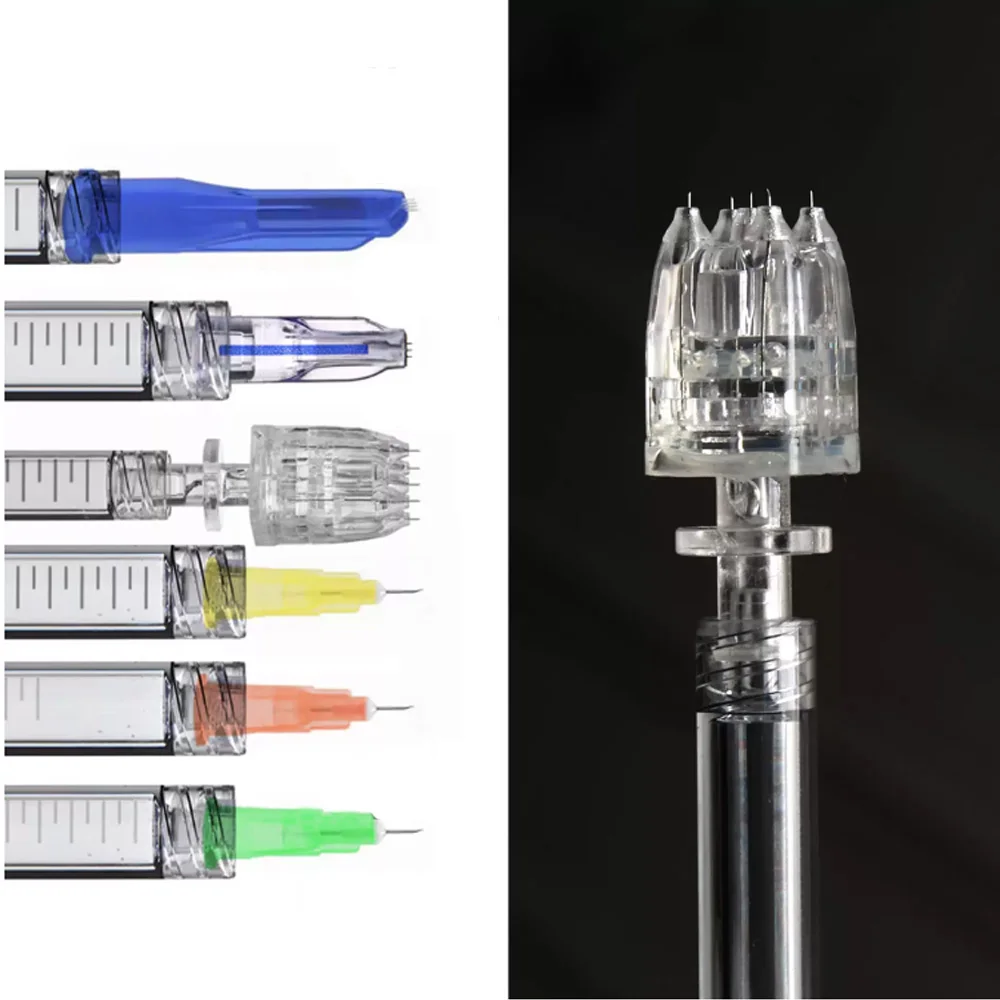 Medical Facial Care Syringe Tip 33g 4mm 6mm 13mm Meso Needle For Injection