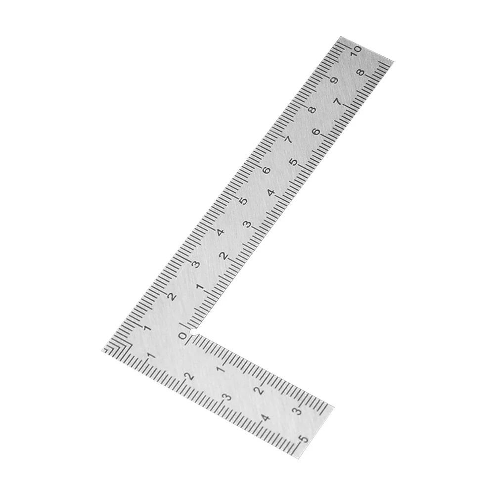 Mini frame ruler measurement layout tool stainless steel square right angle ruler precision building frame gauge