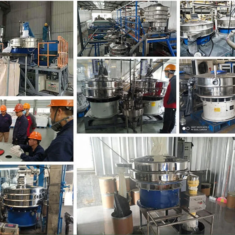 Sieving Machine Shaking Chocolate Sauce Milk Powder Liquid Fruit Juice Kaolin Screening Sieve Vibrator for Liquides