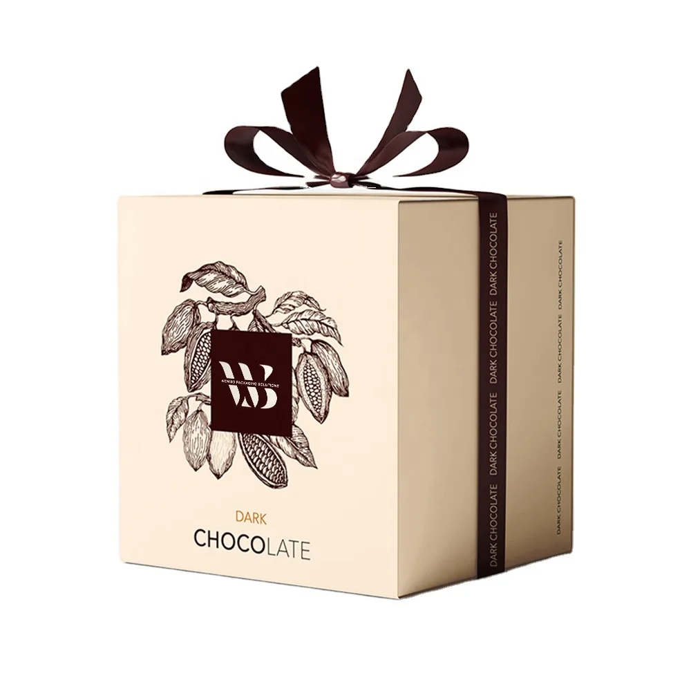 Корейский Пекарский десерт маленькая квадратная коробка Мадлен фернанс печенье теплые желтые подарочные коробки с лентой