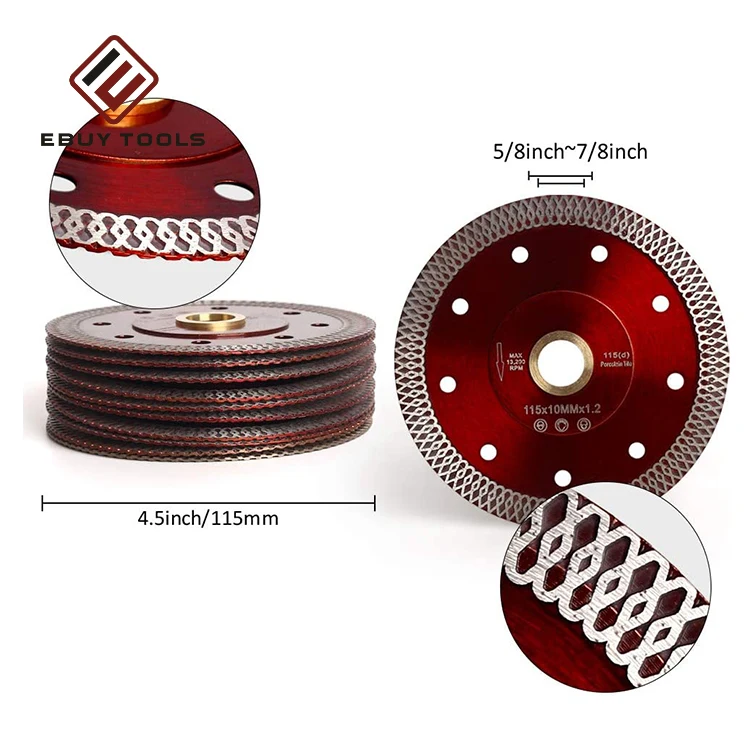 110mm  Tile cutting diamond blade saw with flange for granite,concrete cutting