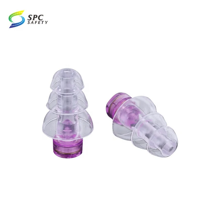 Invisible Reusable Noise reduction hearing protection music ear plugs High fidelity concert earplugs for Musicians listener fans