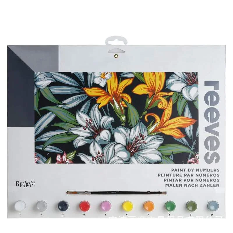 popular sale joy play hand painting kit paint by numbers kids