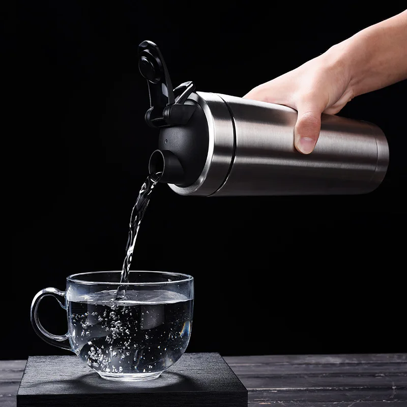 550ml /750ml food grade protein shaker bottle single layer stainless steel shake bottle bodybuilding stainless steel bottle