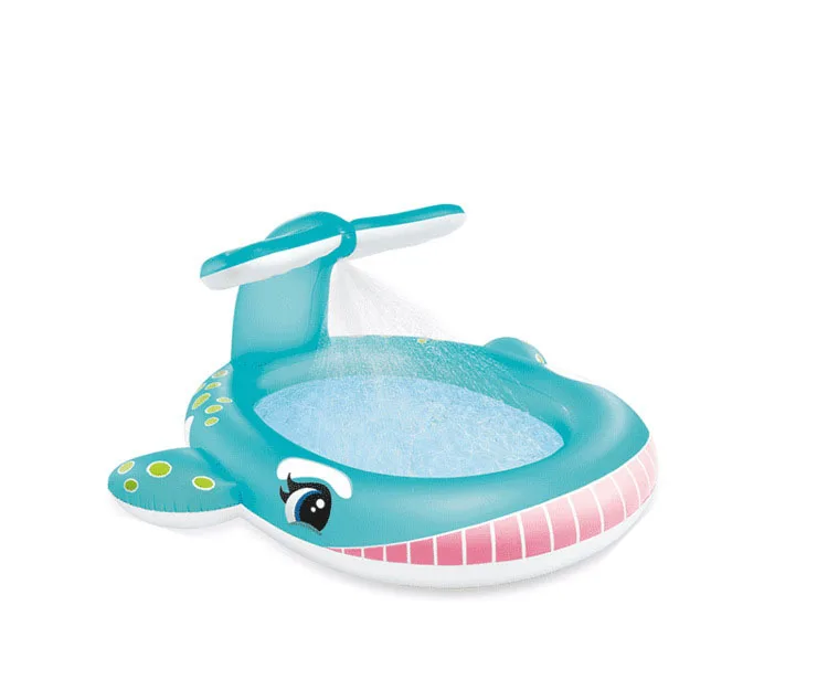 Available Inflatable round intex swimming pool with spray