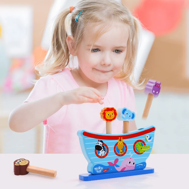 Tooky новый дизайн деревянные игрушки животные для детей