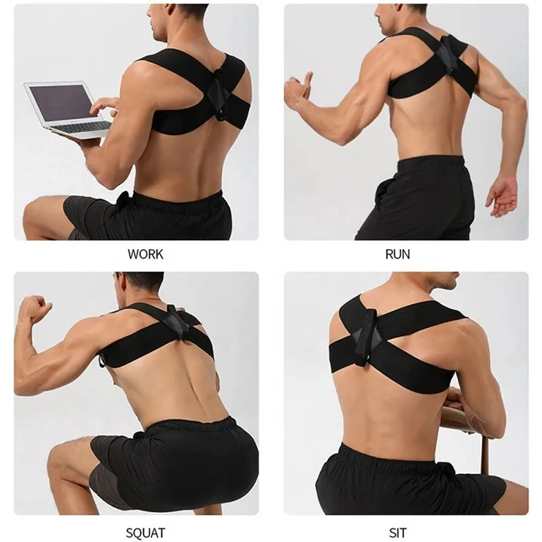 Customized Clavicle Spine Physical Adjustable Back Posture Corrector Belt Corset Posture Correction Back Support Straightener