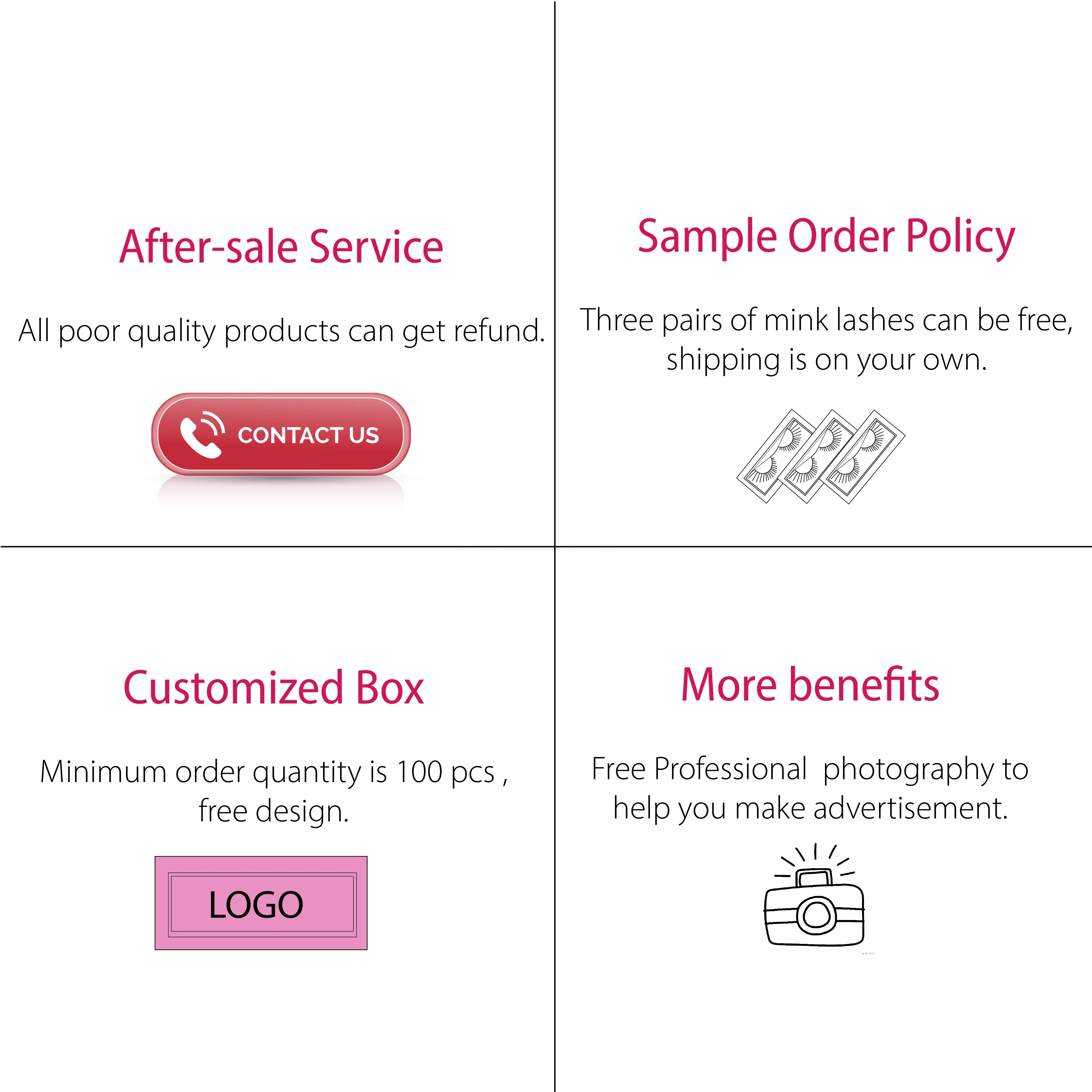 iShero eyelash supplies 5d mink lashes short 3d mink eyelashes with black eyelash packaging