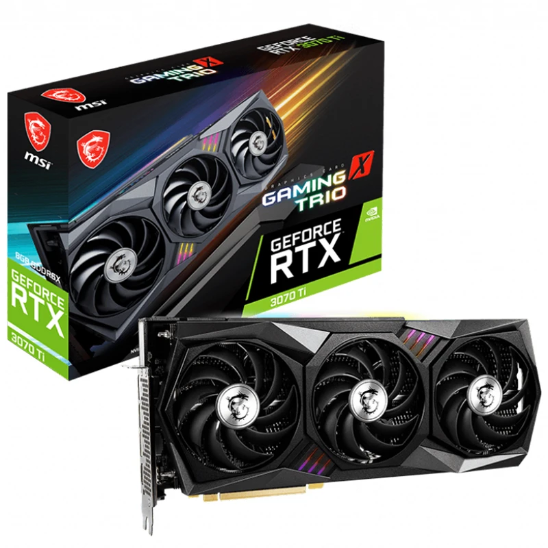 Wholesale Mining GPU GeForce RTX 3070 Ti Super LHR 52M 180W Video Gaming 8GB Graphic Card for Gamer Laptops