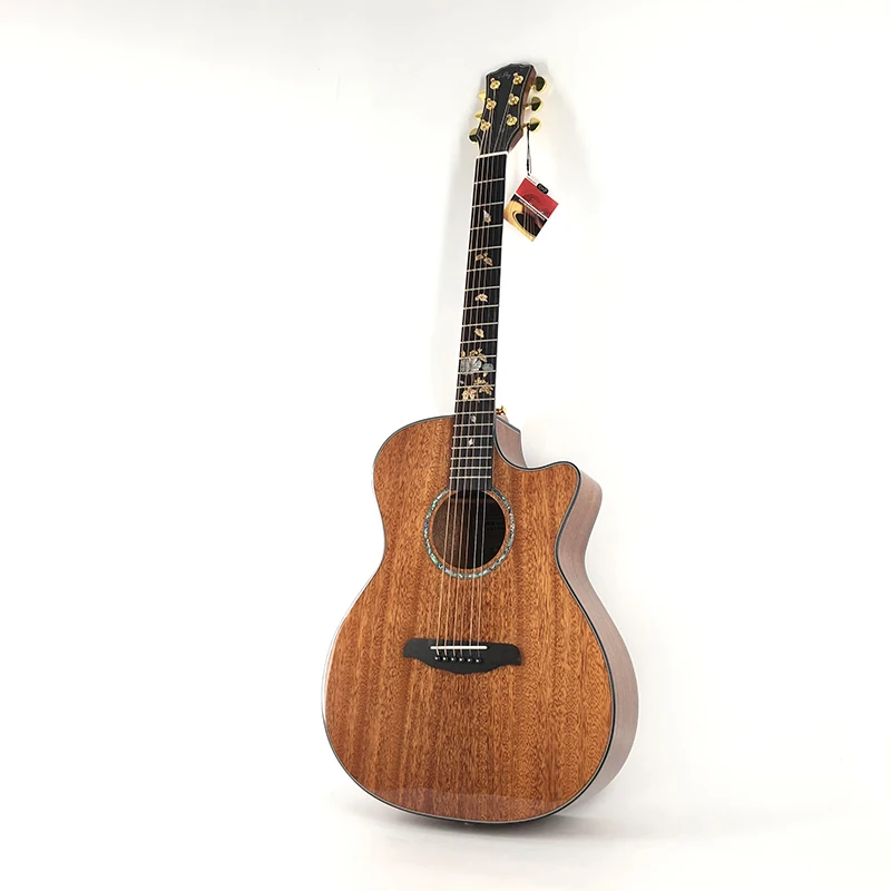 Factory Selling Directly 41 Inch Mahogany Veneer Acoustic Guitar Cheap Prices of a Guitar